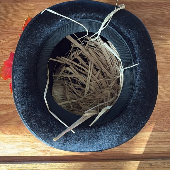 Fall Halloween Card Embellished Black Top Hat - Picture 5 of 7